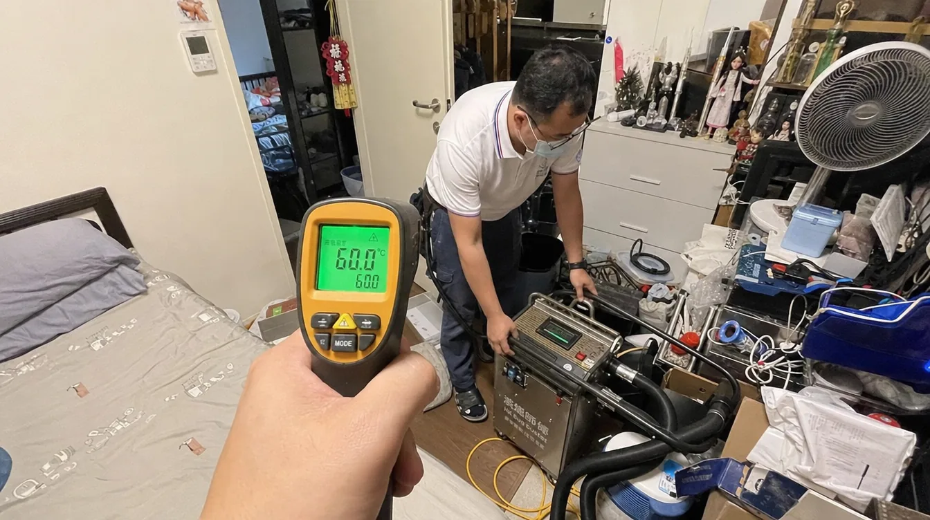 全屋熱能床蝨處理設備